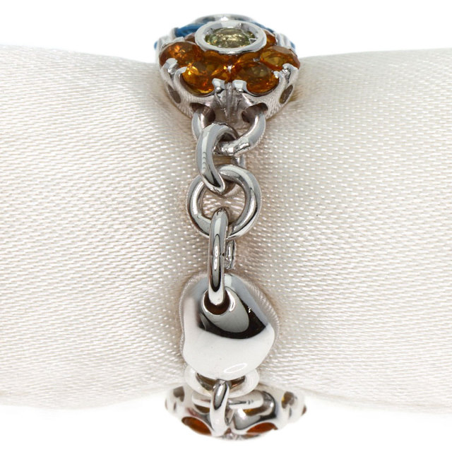 PASQUALE BRUNI パスクワーレブルーニ モチーフ K18YG PASQUALE BRUNI パスクワーレブルーニ フラワーモチーフ マルチカラー