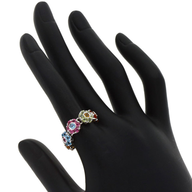 PASQUALE BRUNI パスクワーレブルーニ フラワーモチーフ マルチカラー