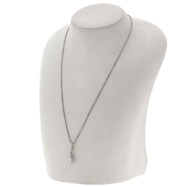 1.02ct ダイヤモンド ネックレス プラチナPT900/PT850 9.24g レディース