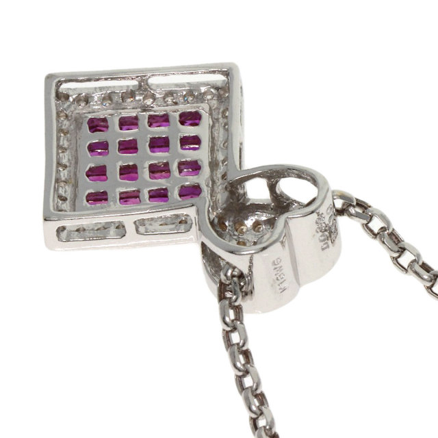 セレクトジュエリー ネックレス ルビー ダイヤモンド