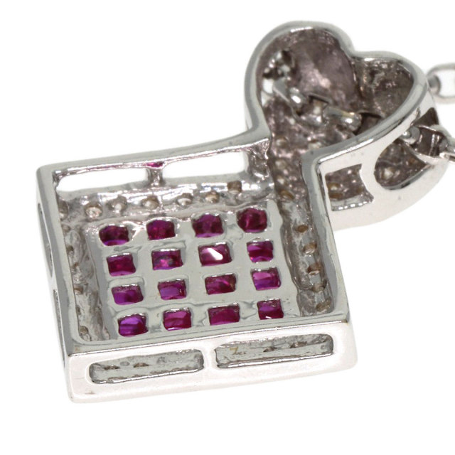 セレクトジュエリー ネックレス ルビー ダイヤモンド