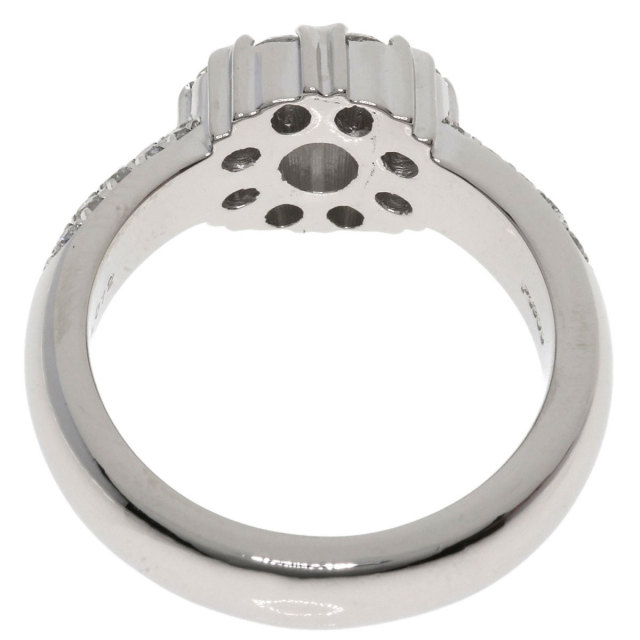 1.012ct フラワーモチーフ ダイヤモンド リング・指輪 プラチナPT900  