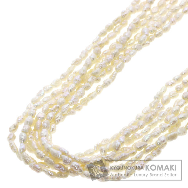 セレクトジュエリー ネックレス 淡水パール 真珠 7連