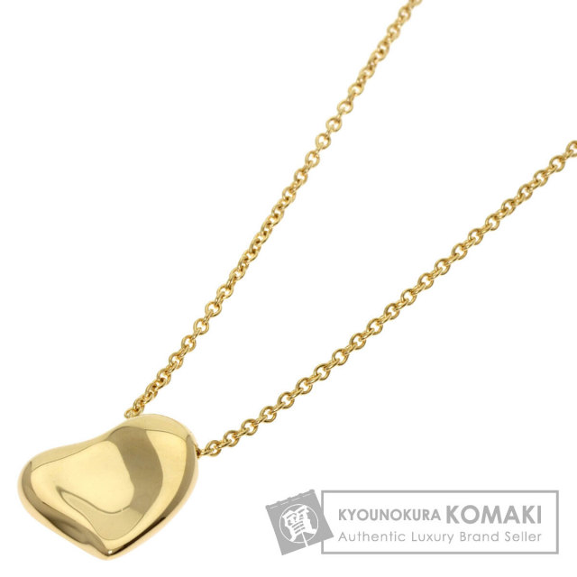 TIFFANY&Co. ティファニー フルハート ネックレス K18イエロー