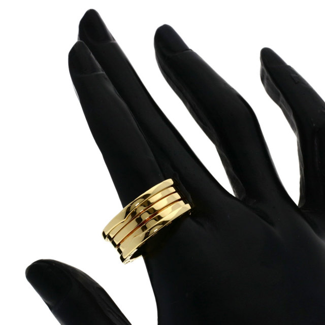 BVLGARI ブルガリ B-zero1 ビーゼロワン 3バンド #64 リング・指輪 K18