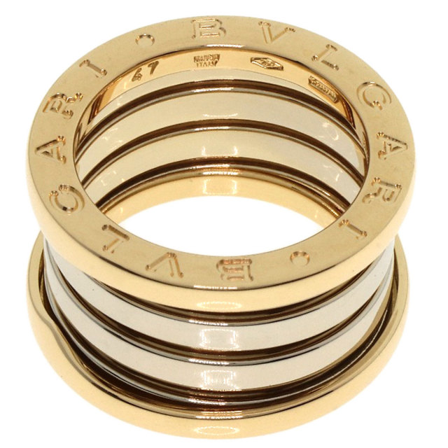 ブルガリ B-zero1ビーゼロワン　4バンド　イエローゴールド　極美品 楽天市場】【中古】 BVLGARI ブルガリ ビー・ゼロワン 4バンド
