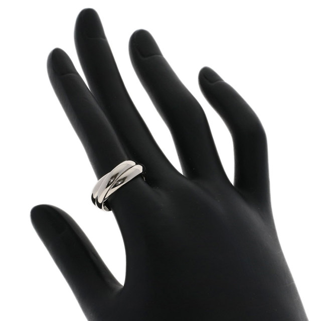 CARTIER カルティエ トリニティ #52 リング・指輪 K18ホワイトゴールド