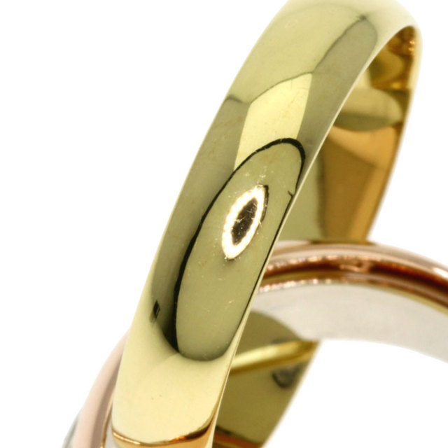 Cartie カルティエ トリニティリング　K18 CARTIER カルティエ トリニティ MM #49 リング・指輪 K18