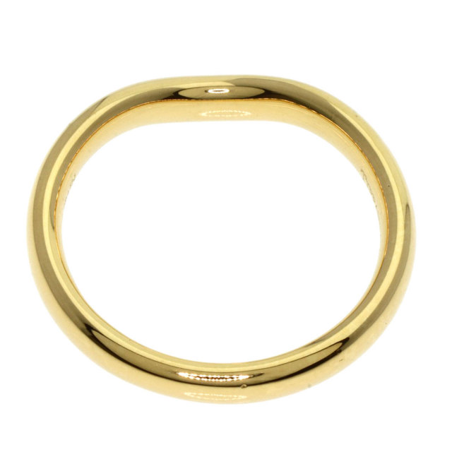 TIFFANY&Co. ティファニー カーブドバンド リング・指輪 K18