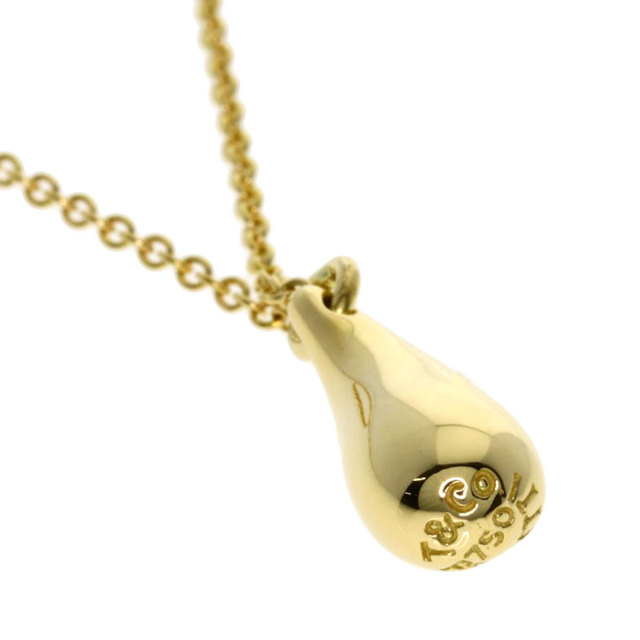 TIFFANY&Co. ティファニー ティアドロップ ネックレス K18