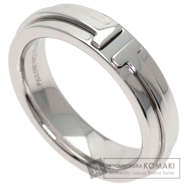 TIFFANY&Co. ティファニー T TWO ワイド リング・指輪 K18