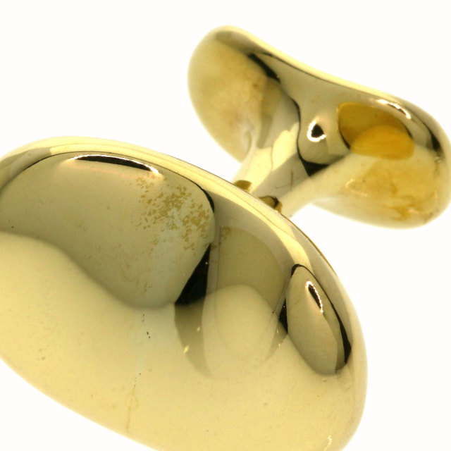 ティファニー TIFFANY&Co.  ビーン  カフス K18イエローゴールド メンズ  中古 TIFFANY&Co. ティファニー ビーン カフス K18イエローゴールド メンズ
