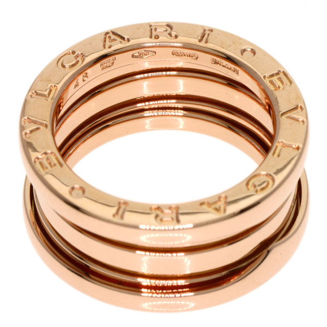 BVLGARI ブルガリ B-zero1 ビーゼロワン 3バンド #48 リング・指輪 K18