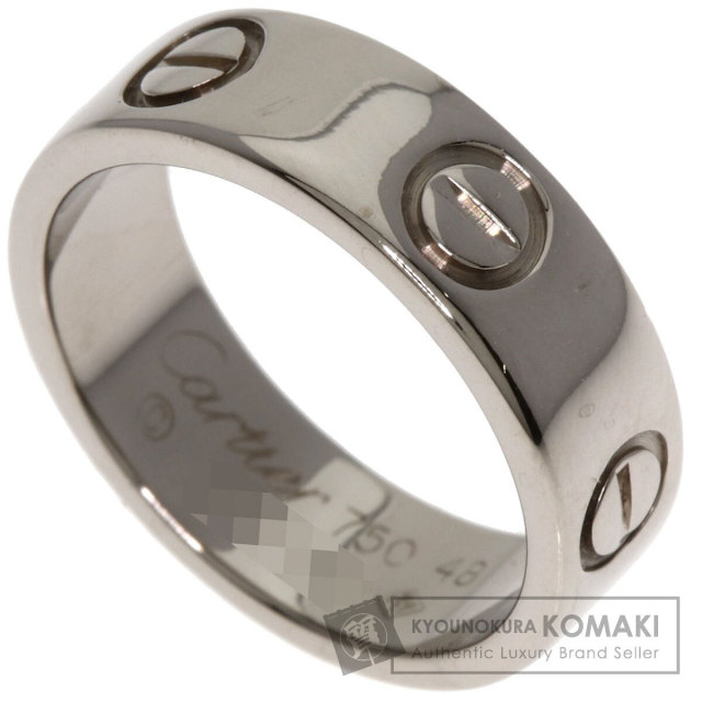 CARTIER カルティエ ラニエールリング #46 リング・指輪 K18ホワイト