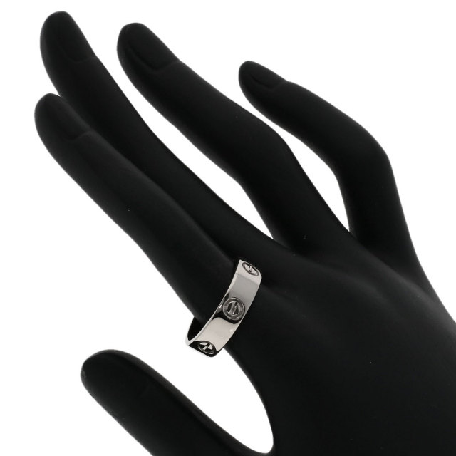 CARTIER カルティエ ラブリング リング・指輪 K18ホワイト