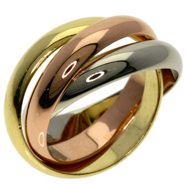 CARTIER カルティエ トリニティ #53 リング・指輪 K18イエロー