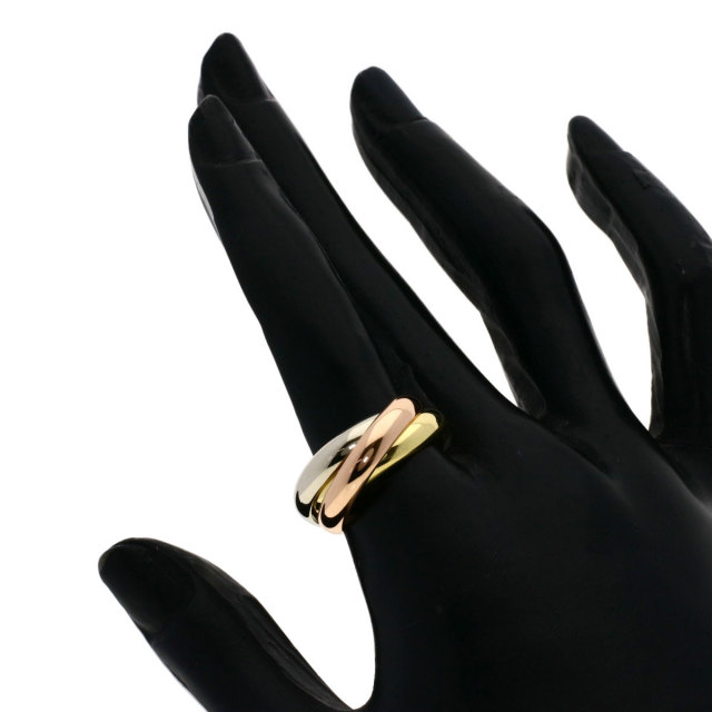 カルティエ トリニティリング K18ゴールド 指輪 CARTIER カルティエ トリニティ リング 指輪 12.5号 18金 K18