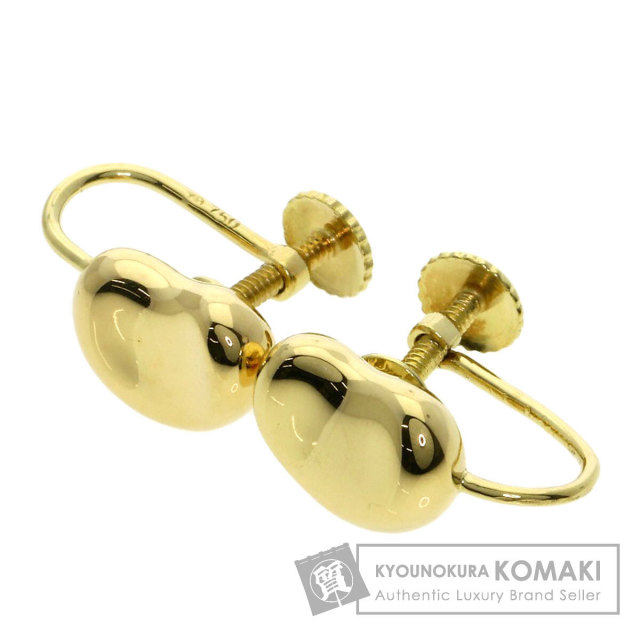 中古】 ミキモト MIKIMOTO K18 イヤリング ダイヤモンド 18金