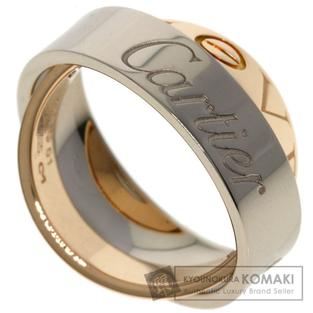 ミシェル Cartier カルティエ ラブリング love k18 カルティエ CARTIER ラブ リング・指輪 9号 18金 K18ピンク