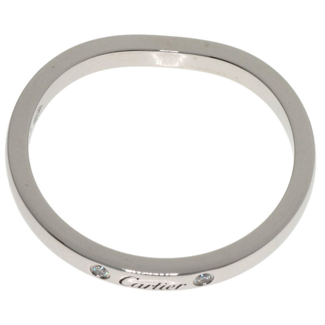 カルティエ リング・指輪 バレリーナ カーブ 3P ダイヤモンド #54
