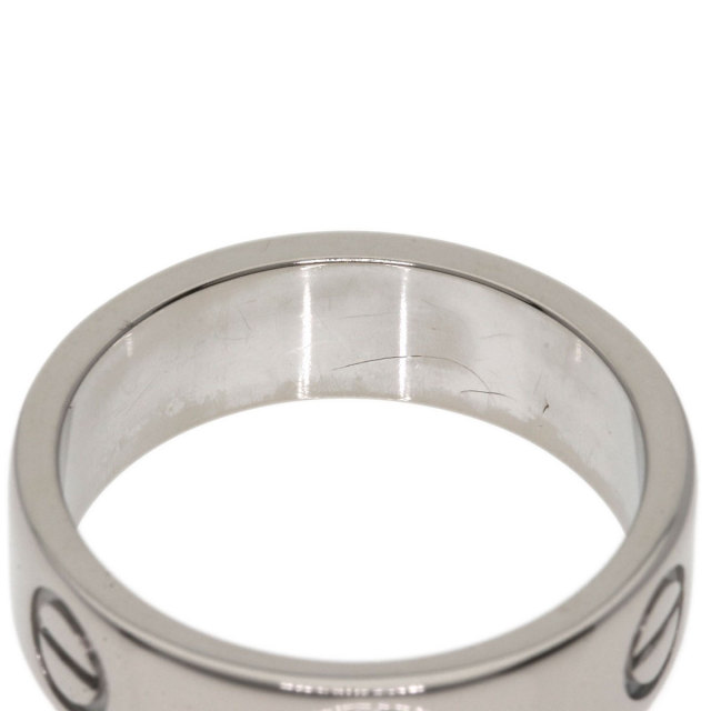 Nari　Cartier ラブリング ホワイトゴールド　51サイズ Cartier Love ring in 18k white gold with 6 diamonds, size 51
