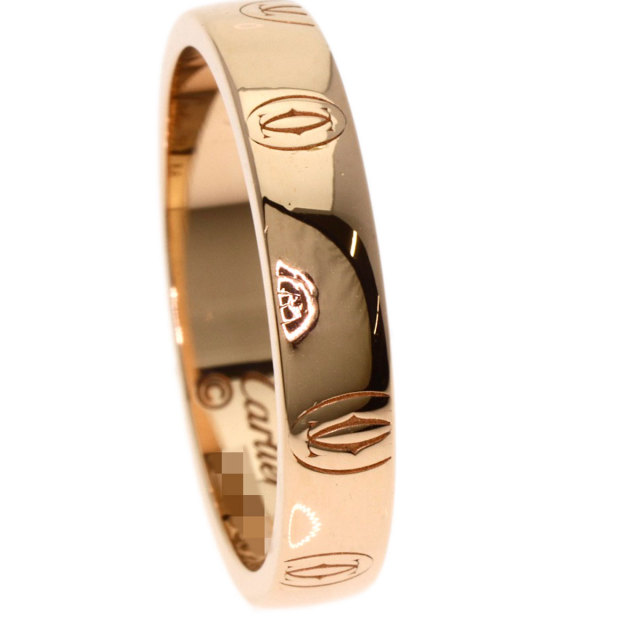 CARTIER カルティエ ハッピーバースデー #56 リング・指輪 K18ピンク  
