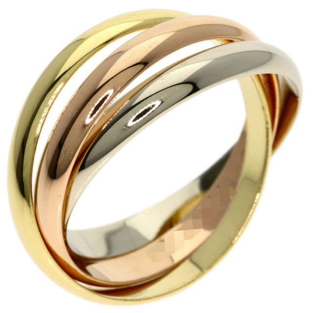 CARTIER カルティエ トリニティ #62 リング・指輪 K18イエローゴールド