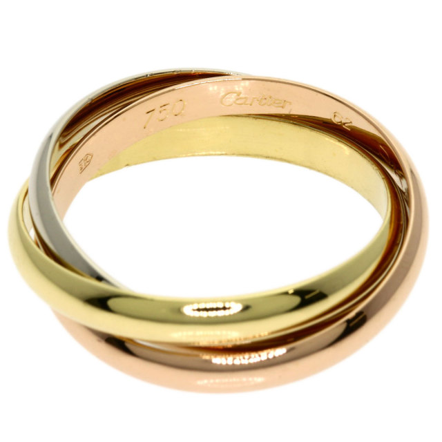 CARTIER カルティエ トリニティ #62 リング・指輪 K18イエローゴールド