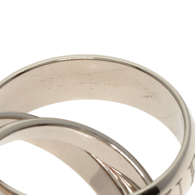 CARTIER カルティエ トリニティ #50 リング・指輪 K18ホワイト