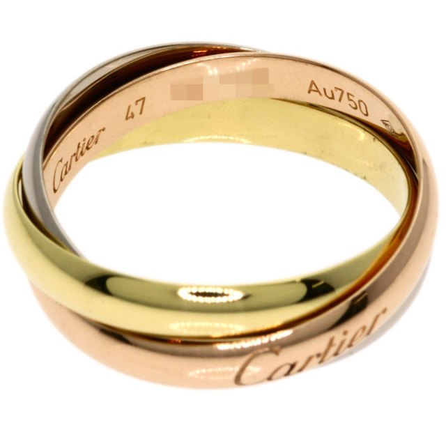 CARTIER カルティエ トリニティ SM #47 現行モデル リング・指輪