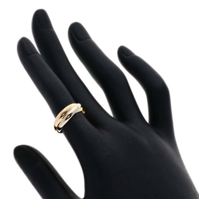 CARTIER カルティエ トリニティ SM #47 現行モデル リング・指輪 K18 