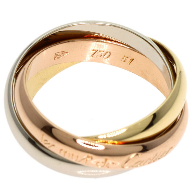 Cartier カルティエ リング K18PG 51 4801025A0002 Cartier カルティエ CARTIER ラブ リング スモールモデル サイズ