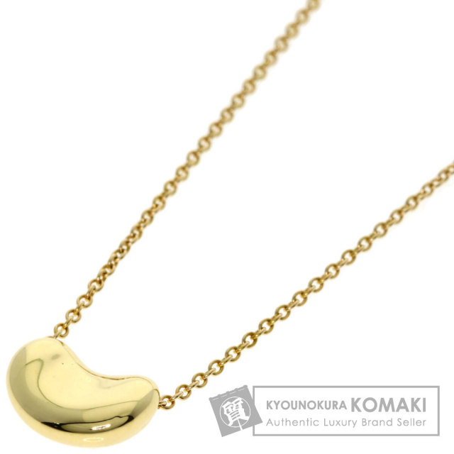 ティファニー ビーンズ ネックレス ゴールド Tiffany & Co. TIFFANY&Co. ティファニー ビーン ネックレス K18イエロー