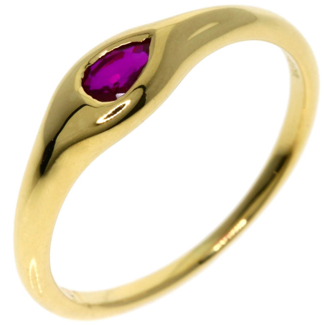 TIFFANY&Co. ティファニー ルビー リング・指輪 K18イエローゴールド