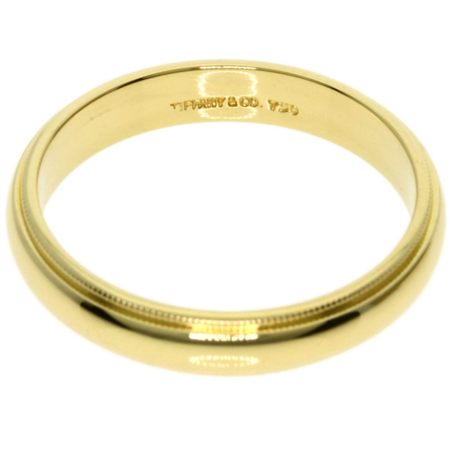 TIFFANY&Co. ティファニー K18PGミルグレインリング