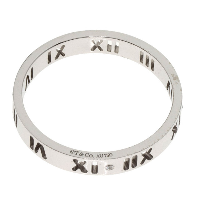 TIFFANY&Co. ティファニー アトラス ピアスド 4P ダイヤモンド