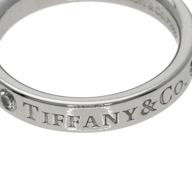 TIFFANY&Co. ティファニー フラットバンド 3P ダイヤモンド
