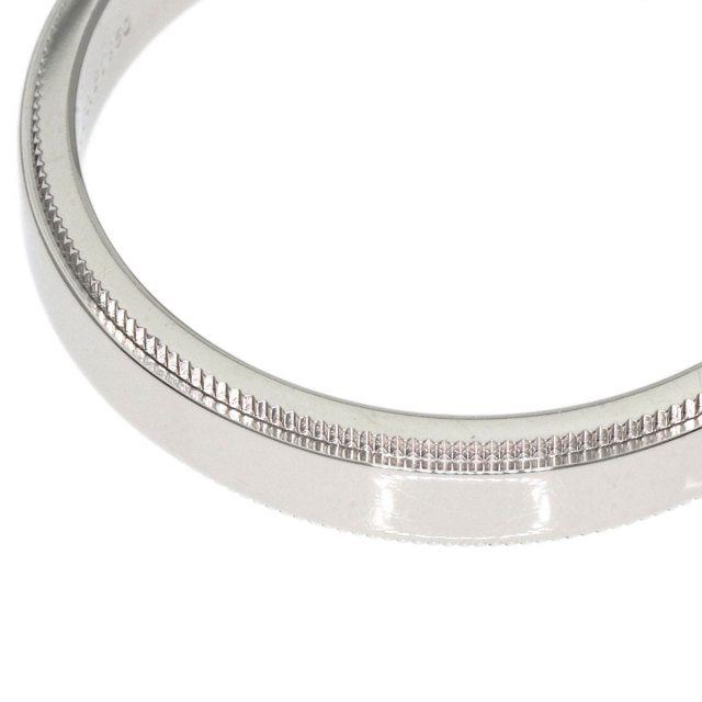 TIFFANY&Co. ティファニー ノーツ ミルグレイン リング・指輪 プラチナ