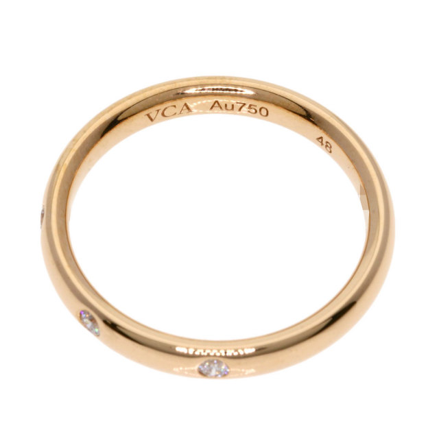 ヴァンクリーフ＆アーペル タンドルモンエトワールリング/ダイヤ3P#45  