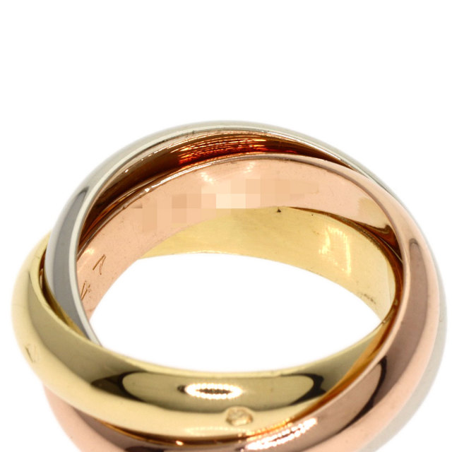 CARTIER カルティエ トリニティ #47 リング・指輪 K18イエローゴールド