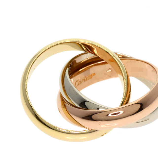 CARTIER カルティエ トリニティ #47 リング・指輪 K18イエローゴールド