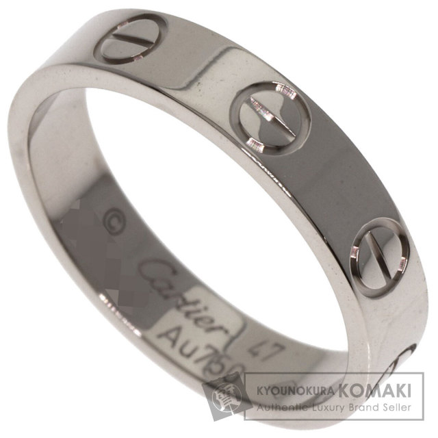 CRB4056100 - LOVE ring, small model, 1 diamond - Yellow gold