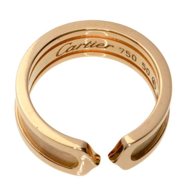 カルティエ C2リング PG #50 CARTIER カルティエ C2リング SM #50 リング・指輪 K18ピンクゴールド | ティファニー Tiffany & Co. リング Tワイヤー 60147393 K18PG 9号 【中古】 | リング(指輪)