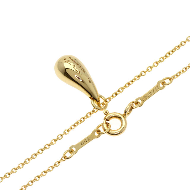 TIFFANY&Co. ティファニー ティアドロップ ネックレス K18
