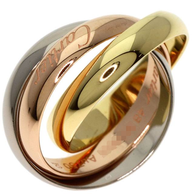 CARTIER カルティエ トリニティ MM #48 現行モデル リング・指輪