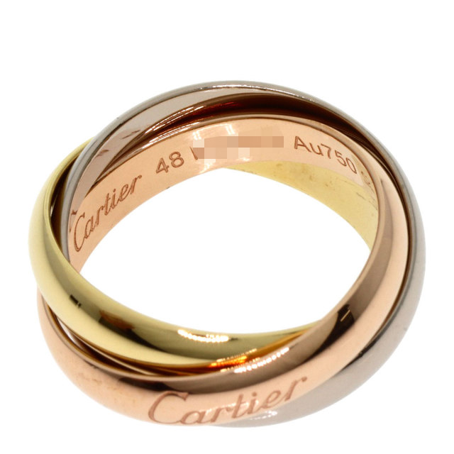 CARTIER カルティエ トリニティ MM #48 現行モデル リング・指輪