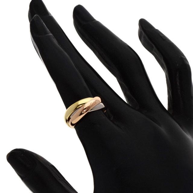 CARTIER カルティエ トリニティ MM #48 現行モデル リング・指輪 K18  