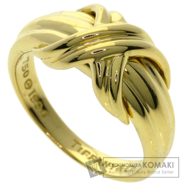 【新品、本物、当店在庫だから安心】 TIFFANY&Co. ティファニー シグネチャー リング・指輪 K18 アクセサリー