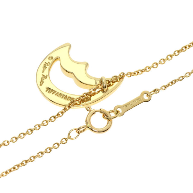 【良品】ティファニー ネックレス クレセントムーン 0814002 良品】ティファニー ネックレス クレセントムーン 0814002
