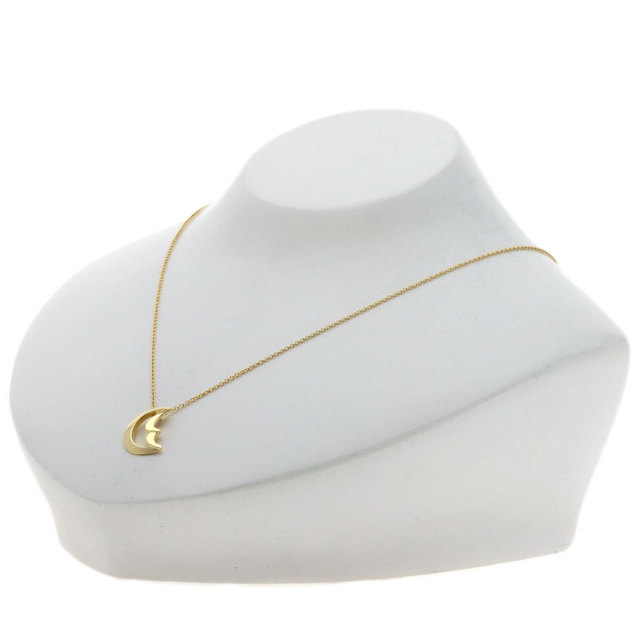 TIFFANY&Co. ティファニー クレセント ムーン ネックレス K18